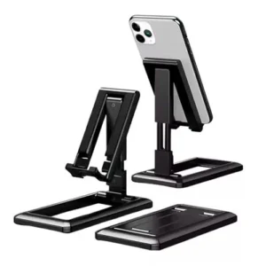 Suporte Dobrável de Mesa para Celular e Tablet