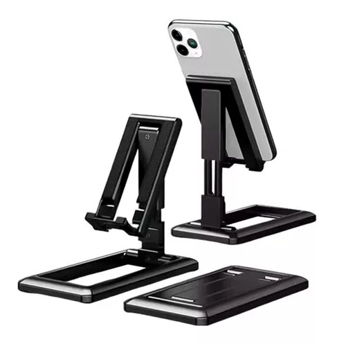 Suporte Dobrável de Mesa para Celular e Tablet