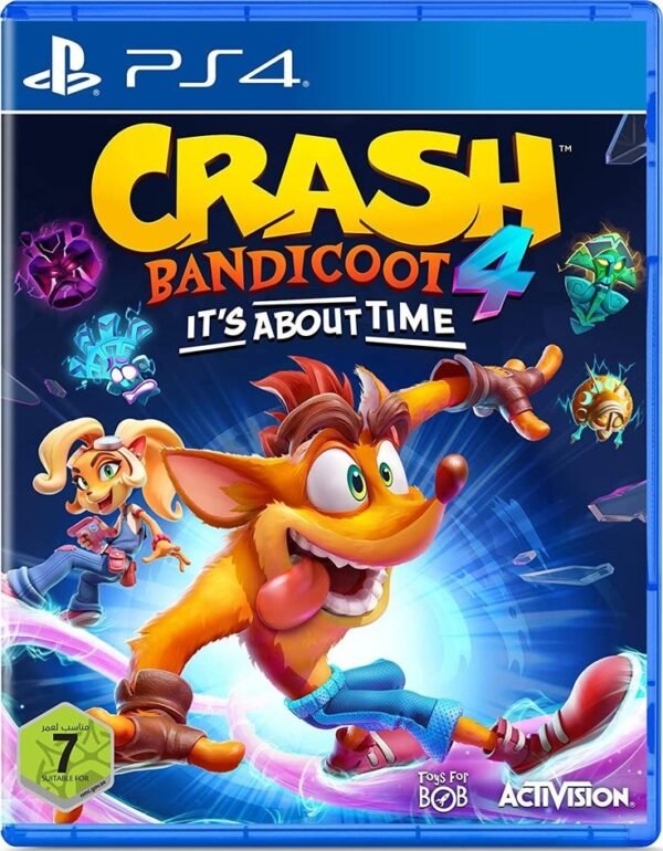 JOGO PS4 CRASH BANDICOOT 4: IT'S ABOUT TIME